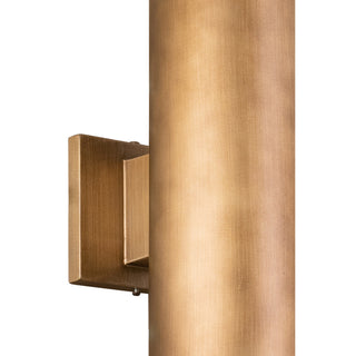 Chiasso 14.25"H Outdoor Wall Light Warm Brass