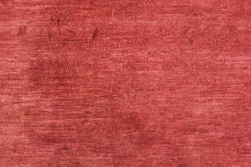 Overdyed Ahyan Rust/Rust Rug, 4'3x5'9"
