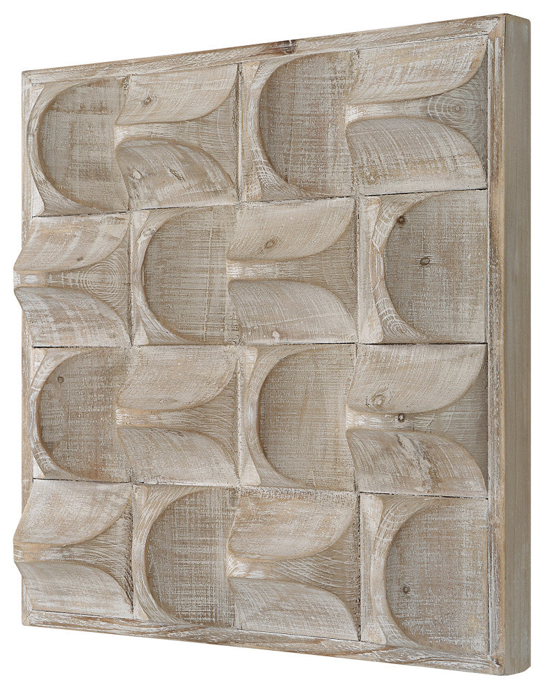 Uttermost Pickford Wood Wall Decor, Natural
