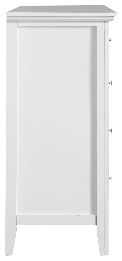 Simeon 8-Drawer Dresser, White