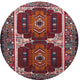 Ahgly Company Indoor Round Traditional Area Rugs, 3' Round