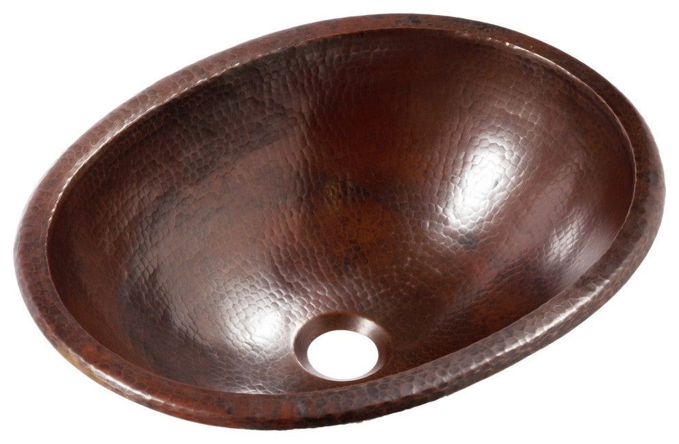 Schrodinger 17" Dual Flex Bathroom Sink in Copper