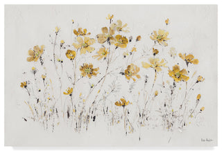 Lisa Audit 'Wildflowers I Yellow' Canvas Art, 19"x12"