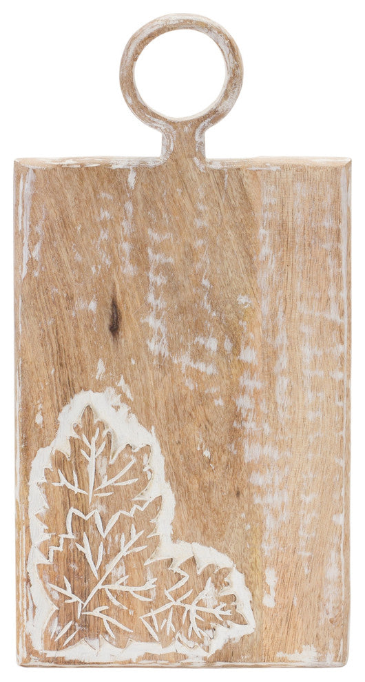 Autumn Mango Wood Cutting Board, Set of 2