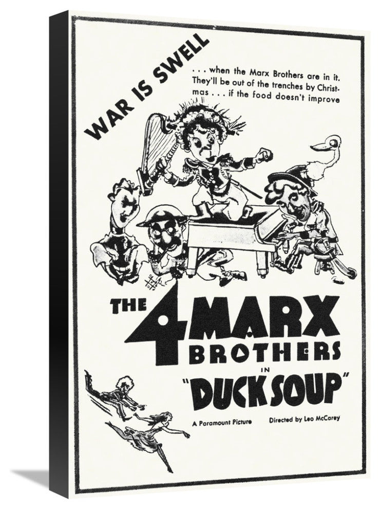"Marx Brothers - Duck Soup 03" Canvas by Hollywood Photo Archive, 15x22"