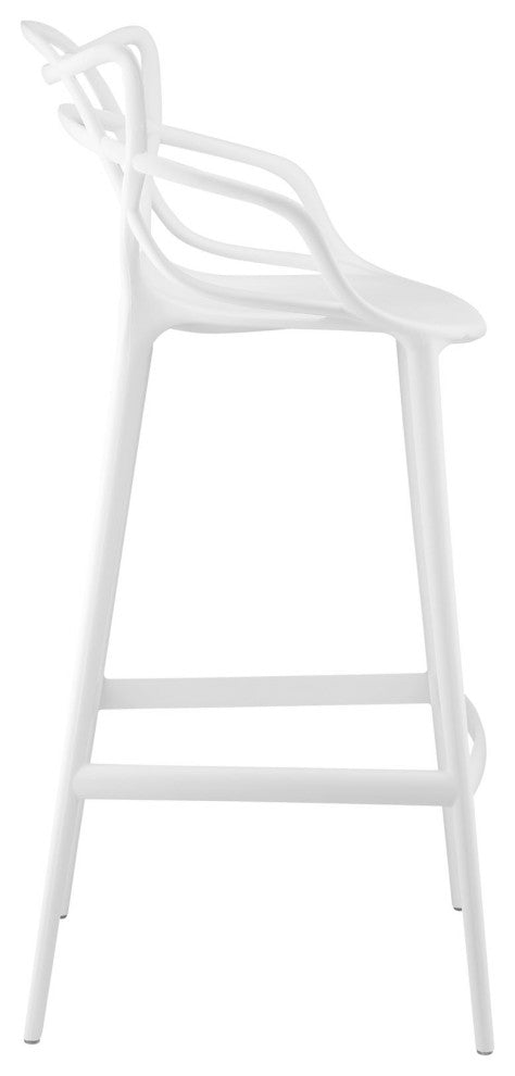 Entangled Bar Stool, White