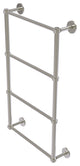 Prestige Skyline 4 Tier 30" Ladder Towel Bar, Groovy Detail, Satin Nickel