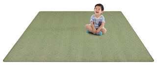 Kid Essentials Rug, Endurance, Sage, 12'x8'