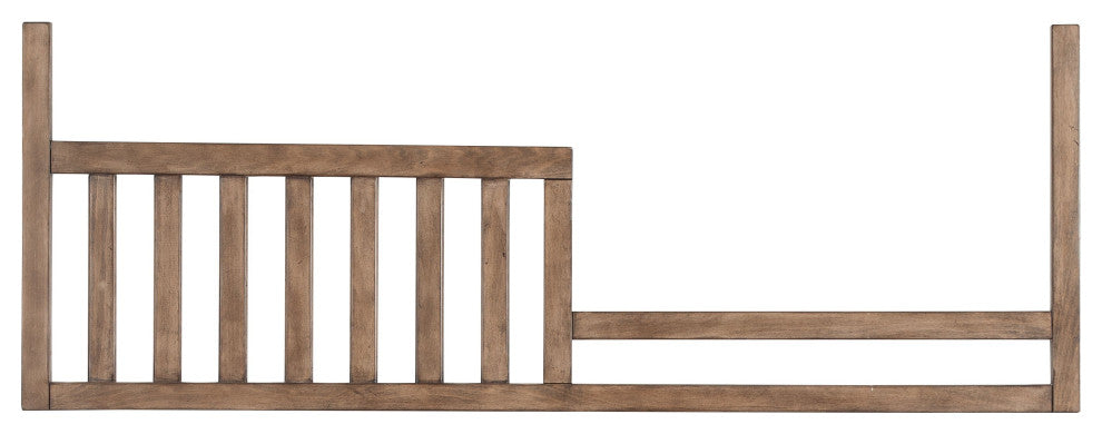 Hanley 56"W Wood Toddler Rail Assembly, Cashew