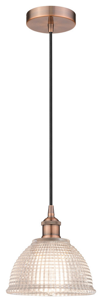 Innovations 616-1P-AC-G422-LED 1-Light Mini Pendant, Antique Copper