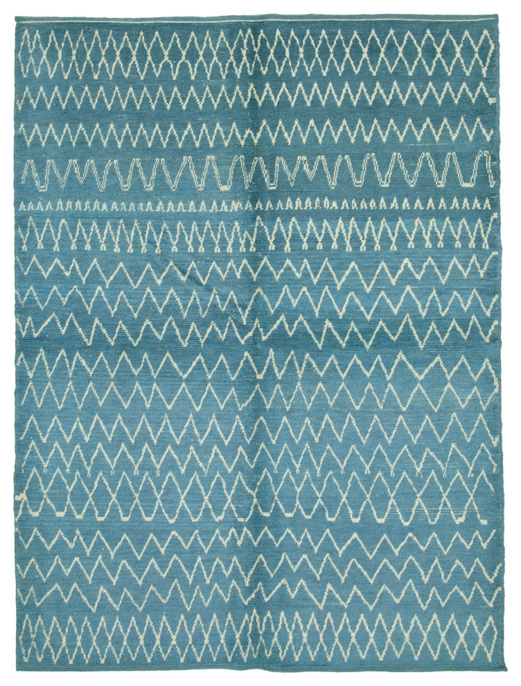Rug N Carpet - Handmade Decorative 7' 5'' x 10' 0'' Moroccan Area Rug