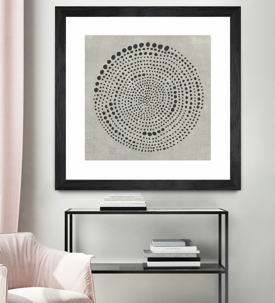 "Mythos II" Matted and Framed, 36" X 36"