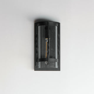 Maxim 30191 Foundry 12" Tall Outdoor Wall Sconce - Black