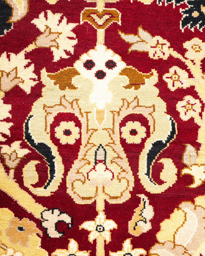 Mogul, One-of-a-Kind Hand-Knotted Area Rug Red, 8'1"x10'0"