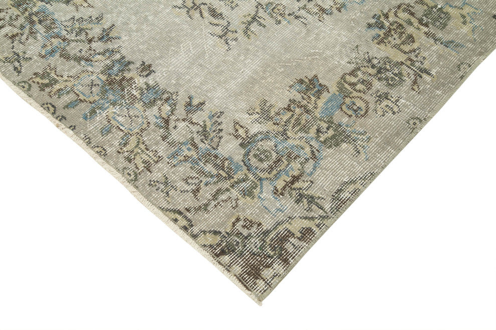 Rug N Carpet - Hand-knotted Turkish 3' 3'' x 5' 10'' Decorative Over-dyed Rug
