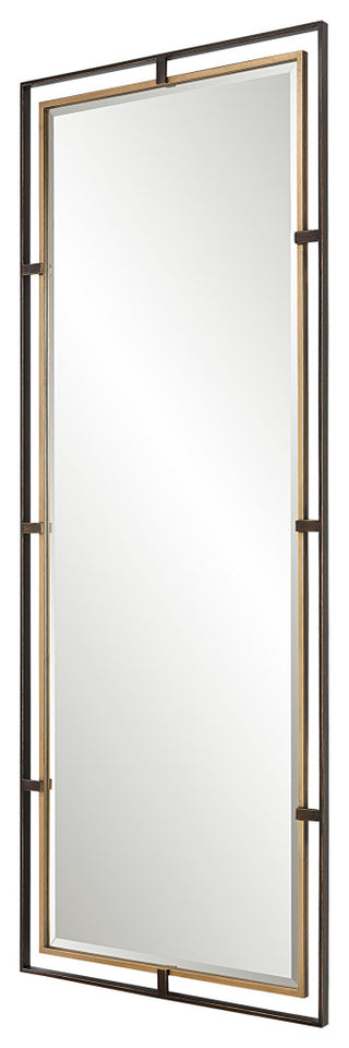 Uttermost Carrizo Tall Bronze & Gold Mirror