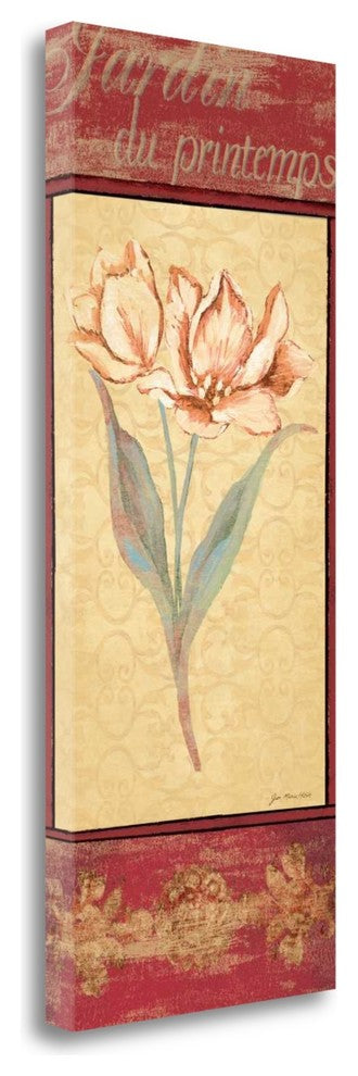 "Jardin Du Printemps" By Jo Moulton, Giclee Print on Gallery Wrap Canvas