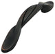 Twist Cabinet Pull, 3" Hole Centers, Oil Rubbed Bronze, Set of 10
