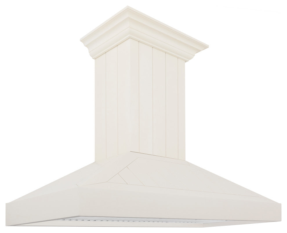ZLINE 48" Convertible Vent Wall Mount Hood, Cottage White, KPTT-48