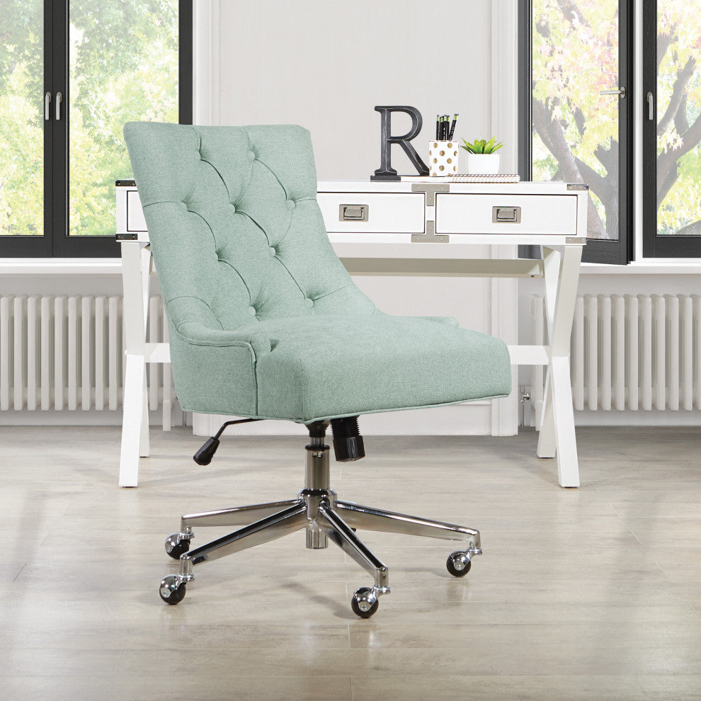 Amelia Office Chair, Mint