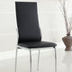 Kalawao Contemporary Side Chair, Black Finish, Set Of 2