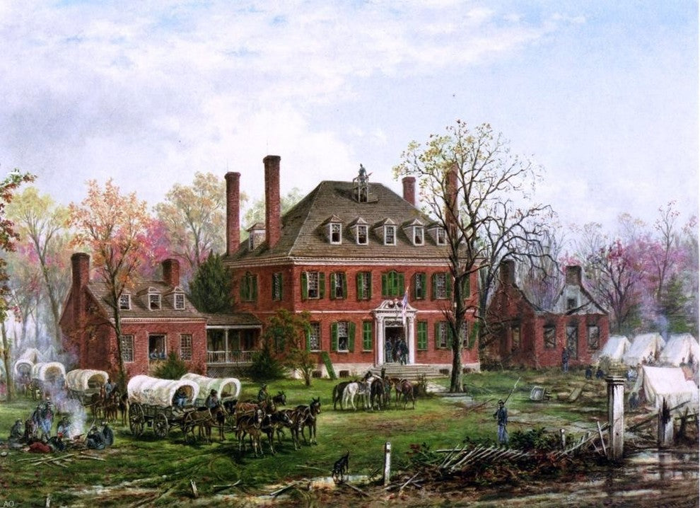 Edward Lamson Henry Westover  Virginia, 18"x27" Gallery Wrapped Canvas Print