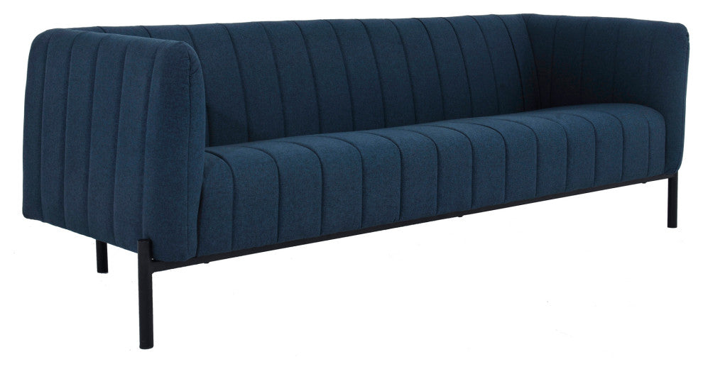 First of A Kind Jaxon Dark Blue Sofa