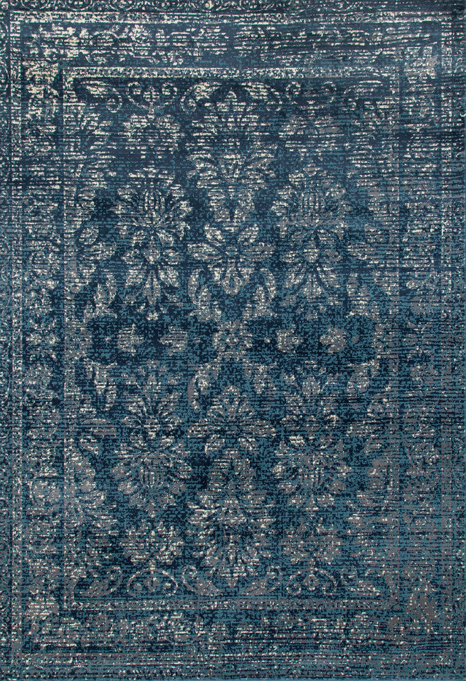 Karelia Homeland Steel Blue 5'3"x7'7" Area Rug