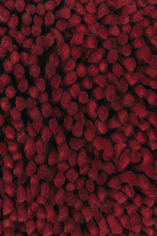 Strata Contemporary Area Rug, Deep Red, 5'x7'6" Rectangle