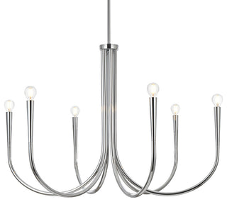 Home Living 36" Chandelier, Chrome