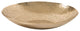 Howard Elliott Gold Aluminum Decorative Bowl with Chisel Texture - Small