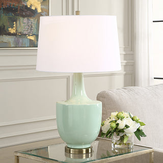 Uttermost Kyla Mint Green Table Lamp