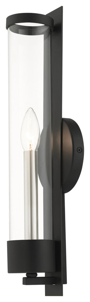 Black Transitional, Versatile, Clean, Modern Classic, Single Sconce