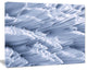Snowy Hills 3D Texture, Abstract Canvas Art Print, 20"x12"