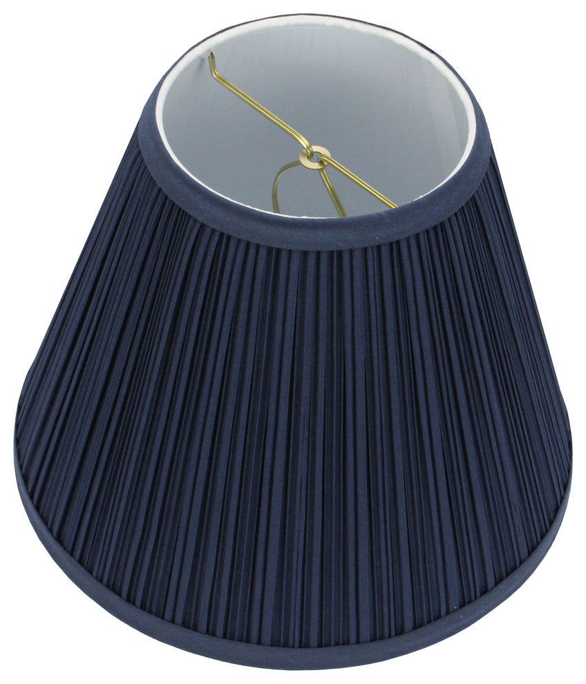 Fenchel Shades 5"x10"x8" Bulb Clip Attachment Empire Lamp Shade, Pleated M