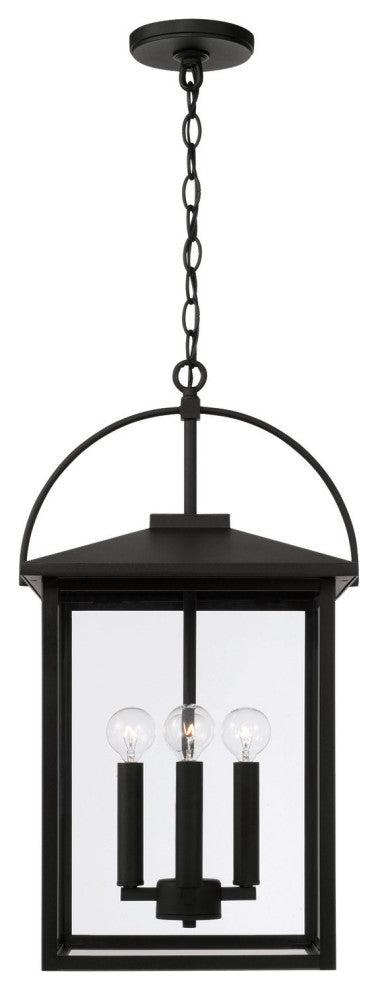 Capital Lighting 948042 Bryson 4 Light 14"W Multi Light Pendant - Black