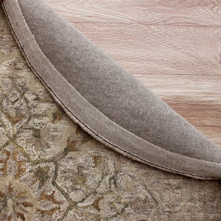 Traditional Cottage Medallion Round Rug, 6' Round
