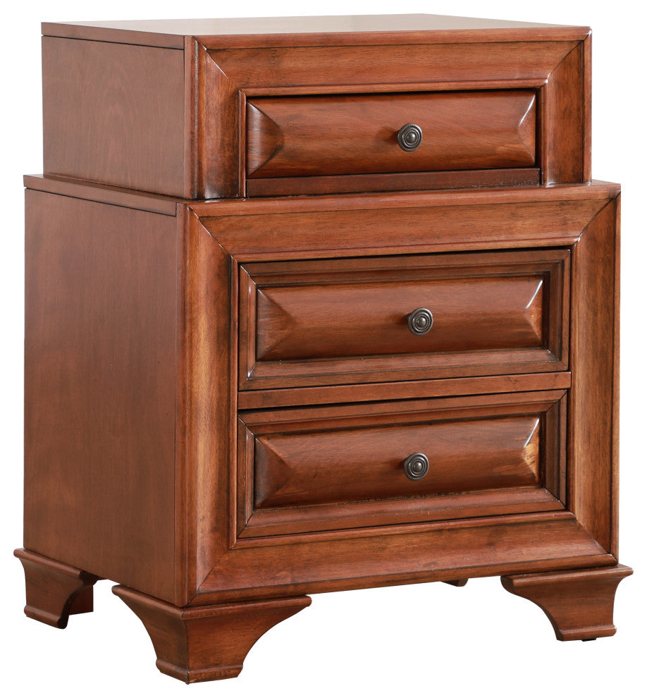 Hiko Nightstand, Cherry
