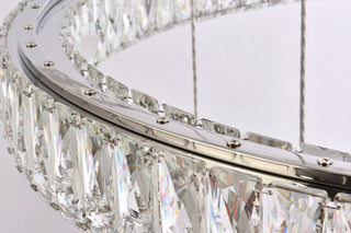 Modern Chrome 7-Light Chandelier