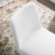 Side Dining Chair, Set of 2, Fabric, Metal, Black White, Cafe Bistro Restaurant