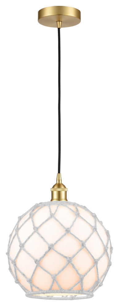 Innovations 616-1P-SG-G121-10RW-LED 1-Light Mini Pendant, Satin Gold