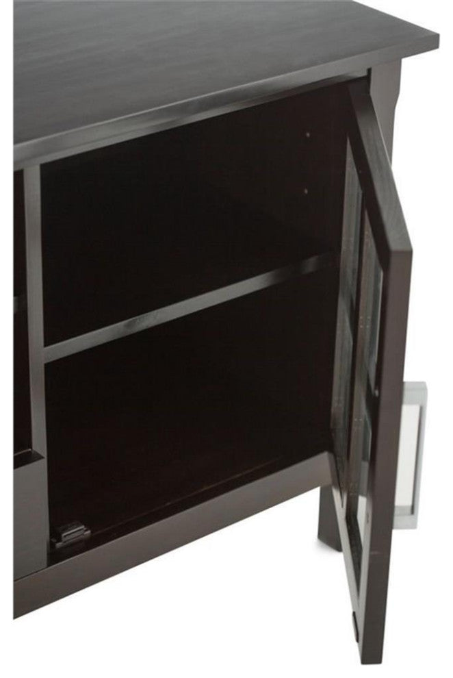 Wood 60 Inch Wide Tv Media Stand & In Hickory Brown For Tvs Up To 65 Inches