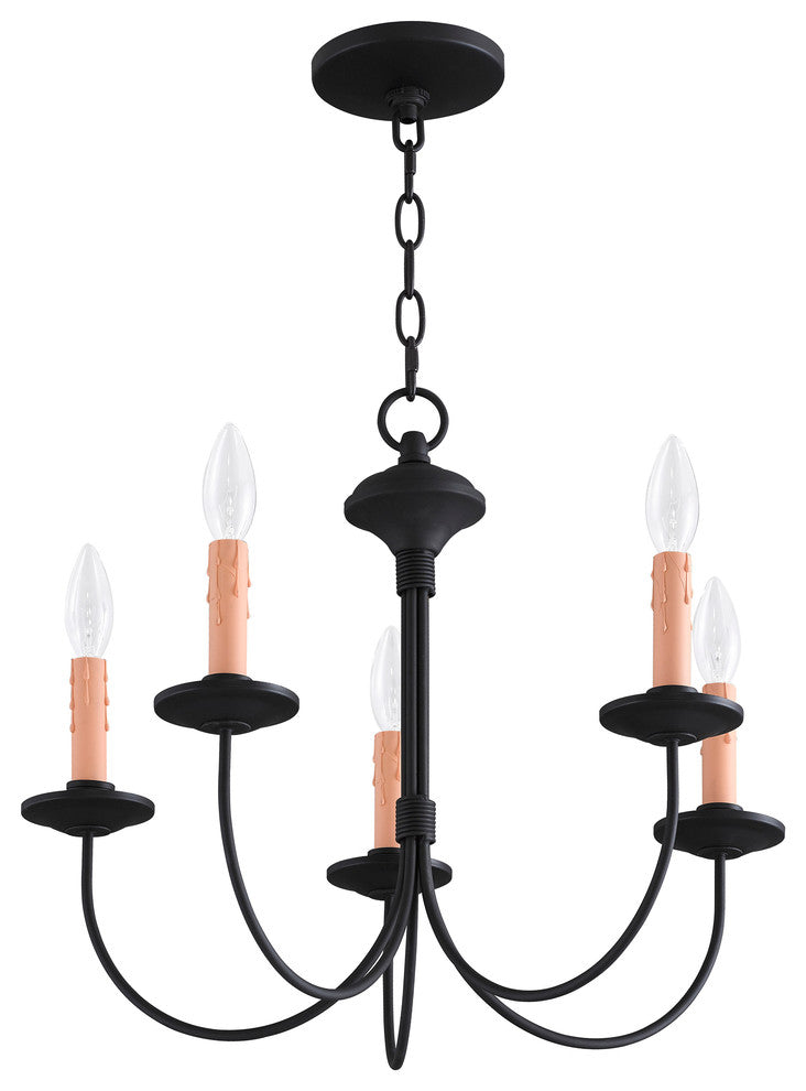 Heritage Chandelier, Black