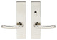Summer Lever, Tubular Passage With Privacy Bolt, RH, Polished Stainless Steel