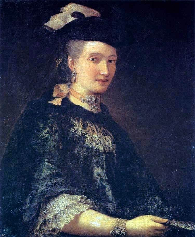 Alessandro Longhi Portrait of a Lady, 20"x25" Wall Decal Print