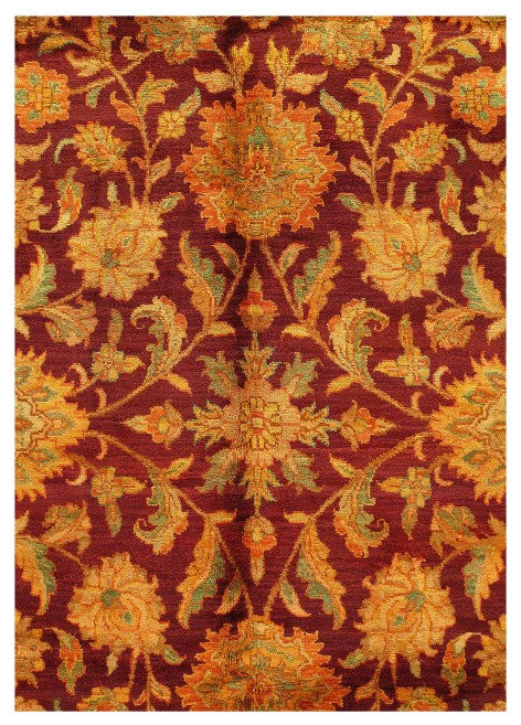 Fine Hand Knotted Agra Rug 9' 1''X 12'1''