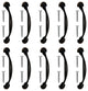 Mascot Hardware 3'' CTC Oil Rubbed Bronze Arch Drawer Pull - Pack of 10