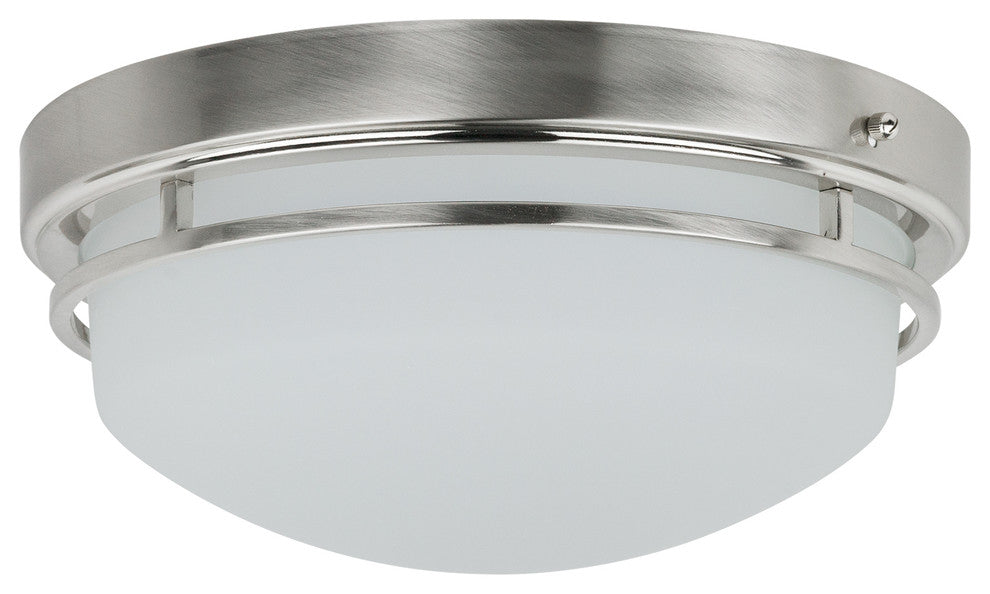 LED Brushed Nickel Frost 23W 3000K Warm White Fixture