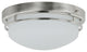 LED Brushed Nickel Frost 23W 3000K Warm White Fixture