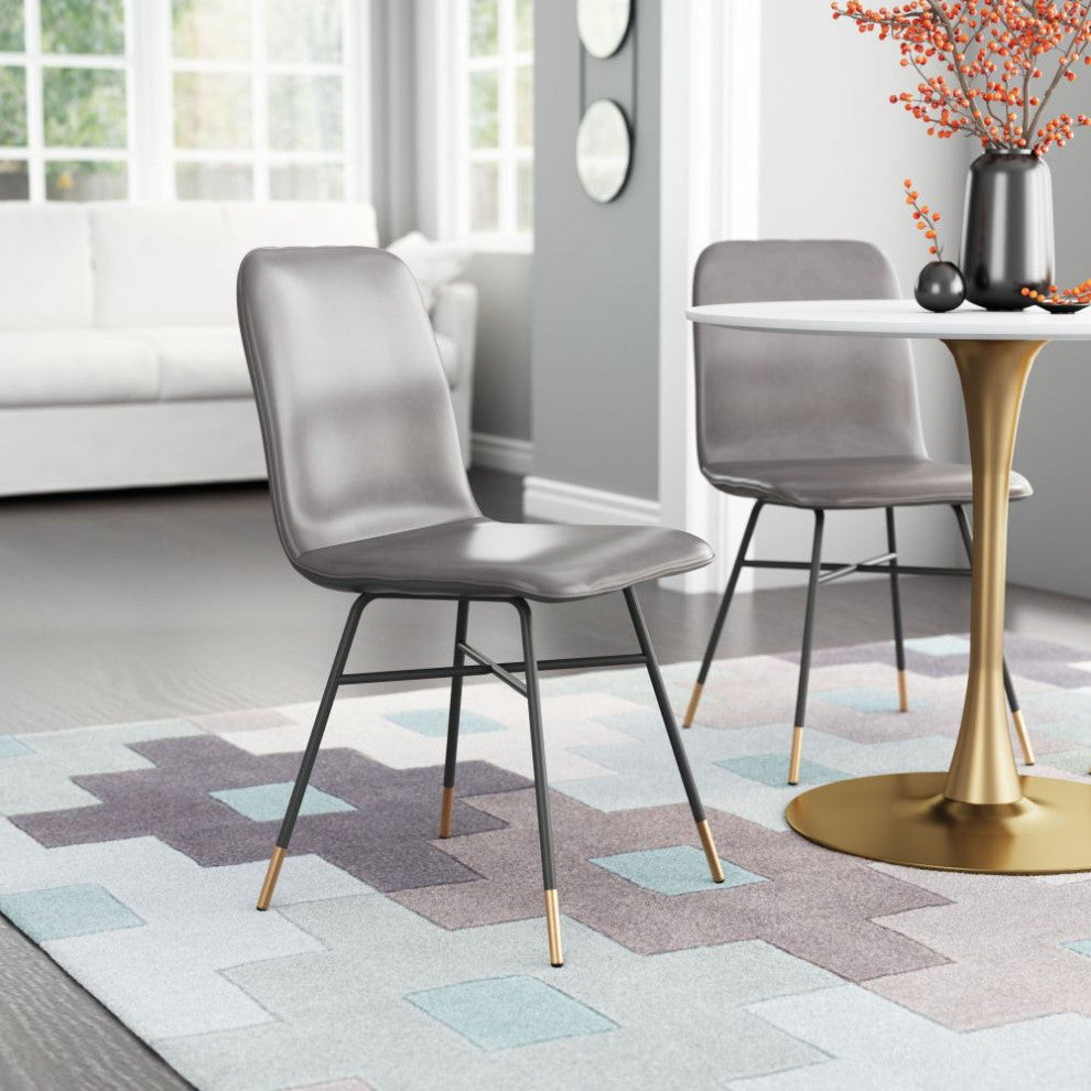 Var Dining Chair, Set of 2 Gray